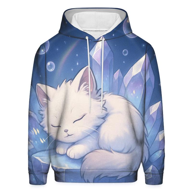 Crystal Cavern Purr Prism premium hoodies