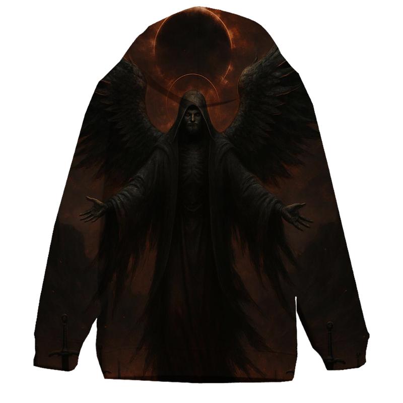 Death Angel Over The Iron Grave Sea hoodies fashion