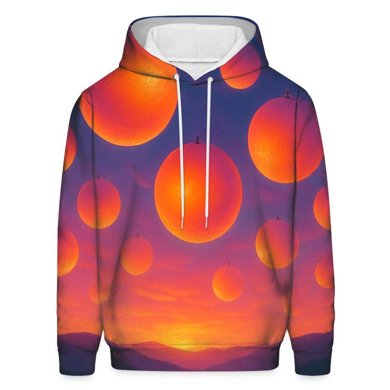 Neon Orchard Sundown Drift designer hoodies