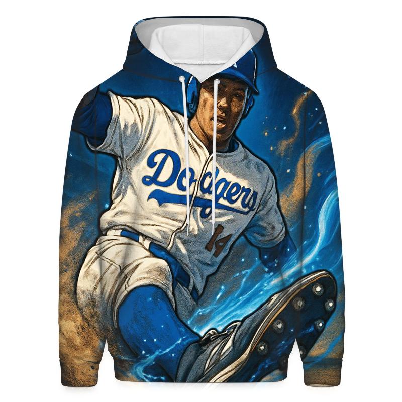 Heroic Slide With Dust Comet Tail designer hoodies