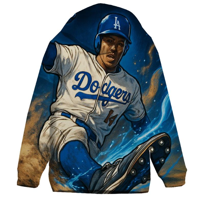 Heroic Slide With Dust Comet Tail designer hoodies