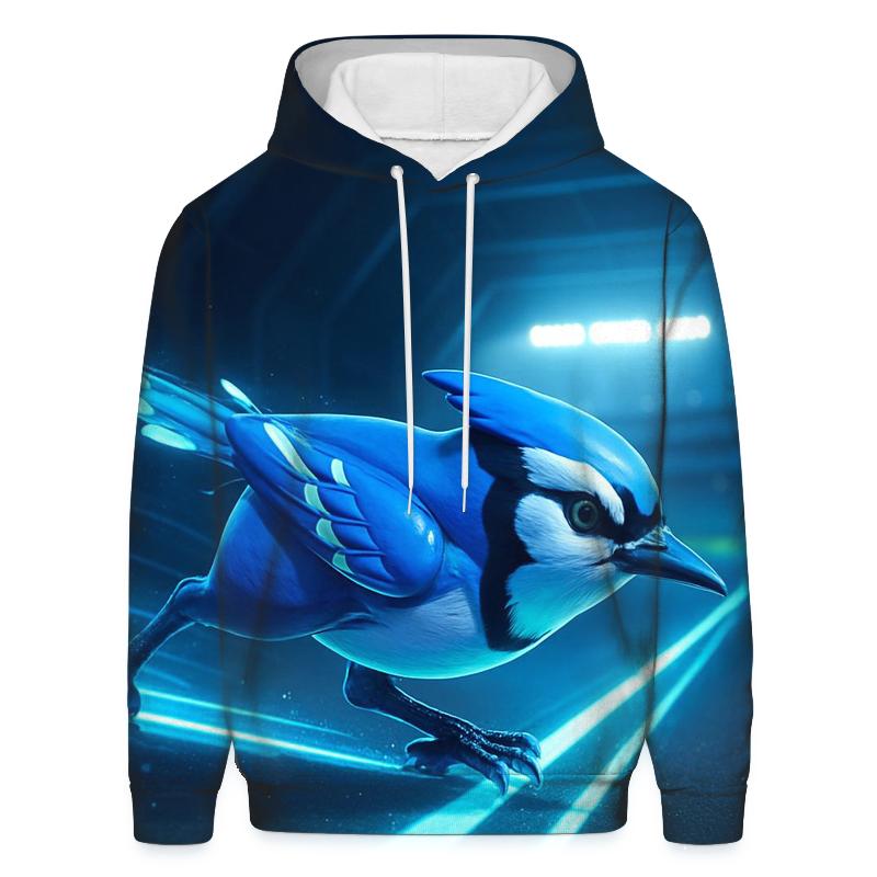 Blue Jays Hyperflight Baseline Trail printed hoodies