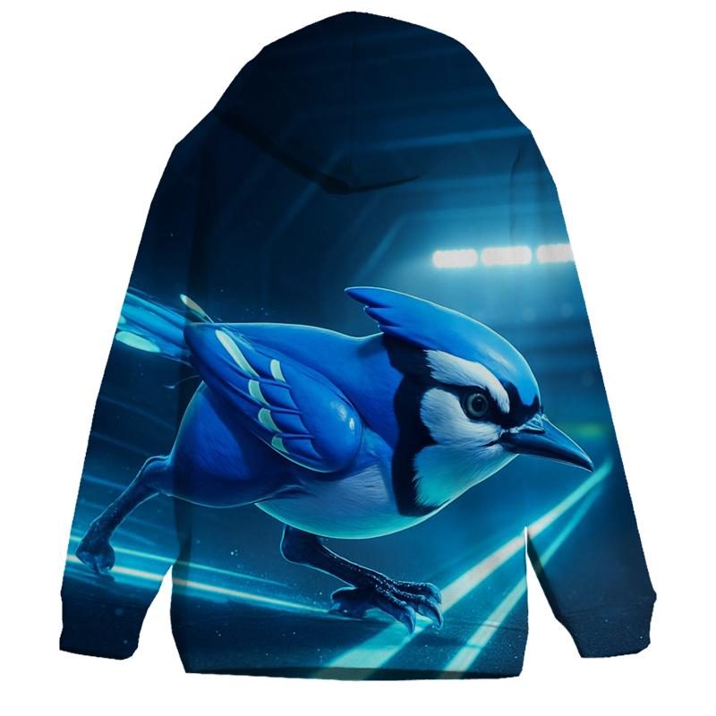 Blue Jays Hyperflight Baseline Trail printed hoodies