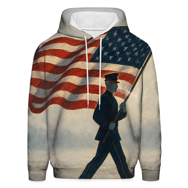 Honor Line At Winter Dawn pullover hoodies