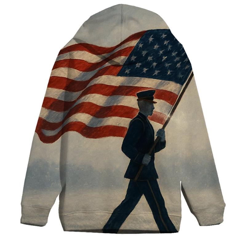 Honor Line At Winter Dawn pullover hoodies
