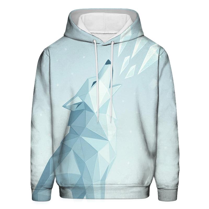 Frost Prism Quiet Howl Wolf hoodie designs