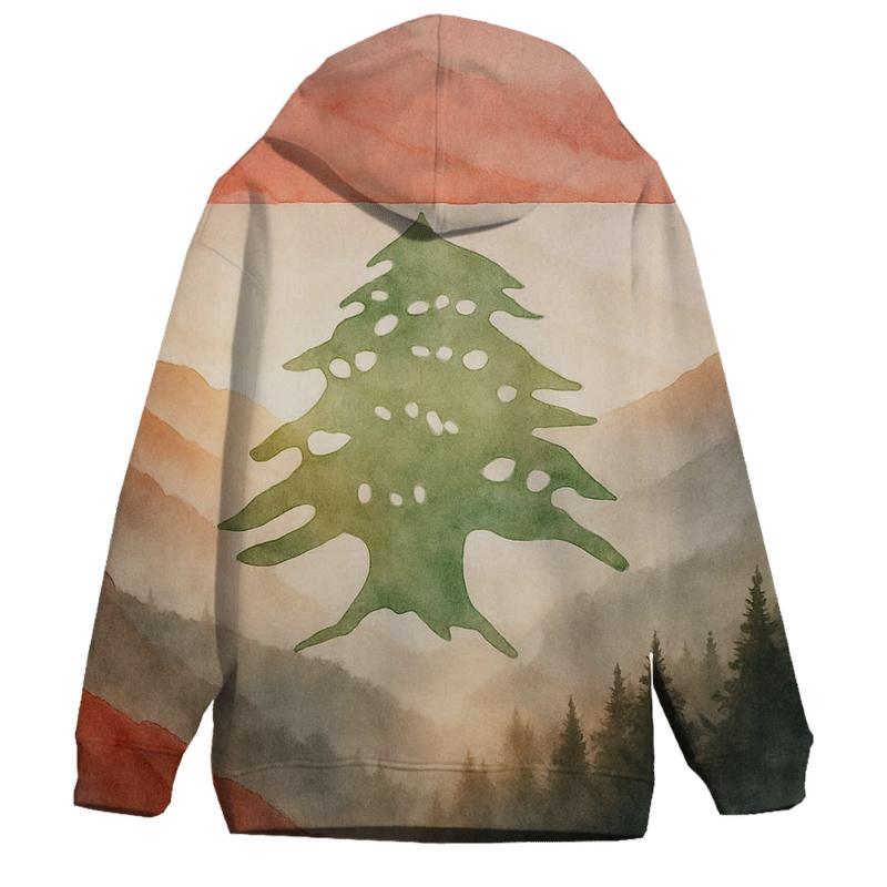 Cedar Mist Mountains Of Lebanon hoodie designs