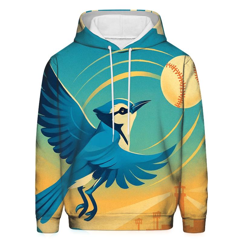 Blue Jays Coastal Home Run Splash hoodie trends