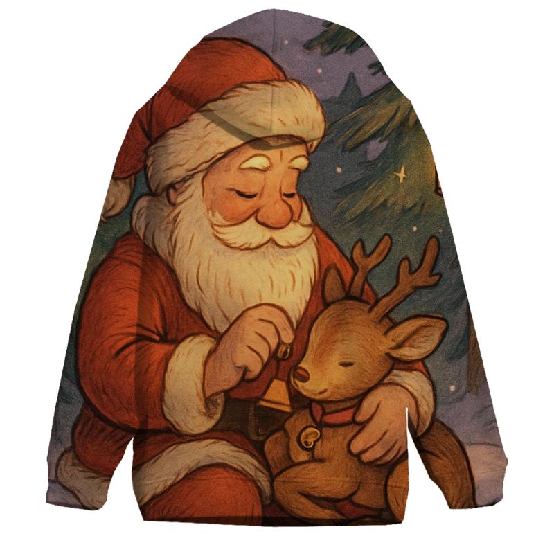 Storybook Reindeer Lullaby hoodie styles