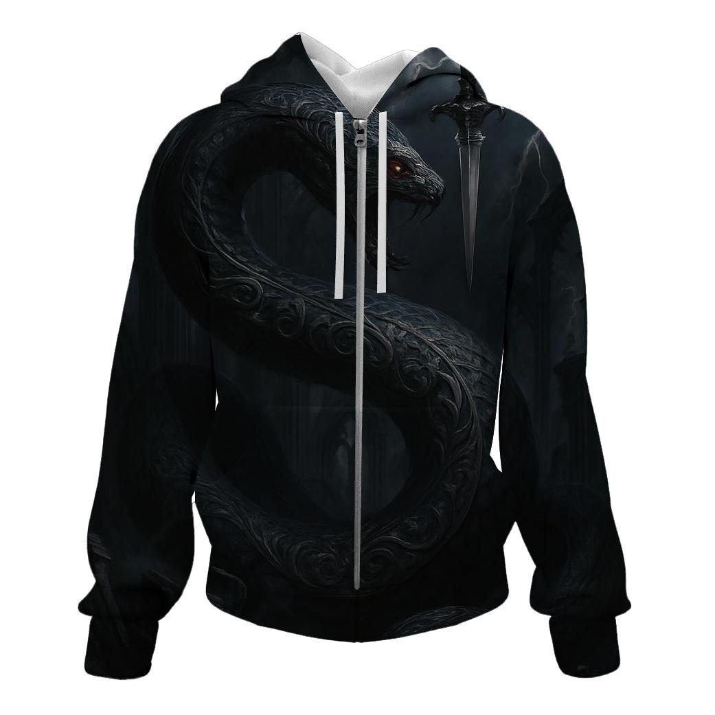Serpent Of The Cathedral Ruins premium hoodies