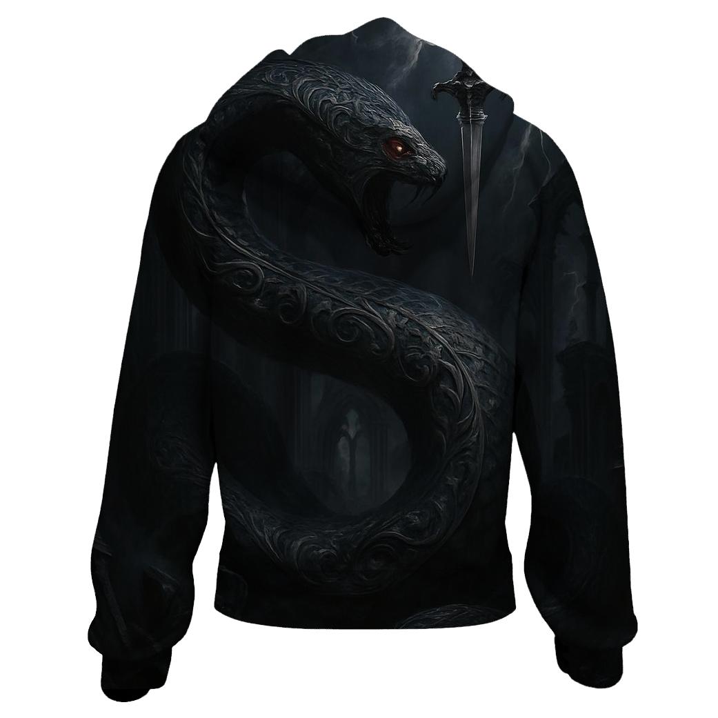 Serpent Of The Cathedral Ruins premium hoodies