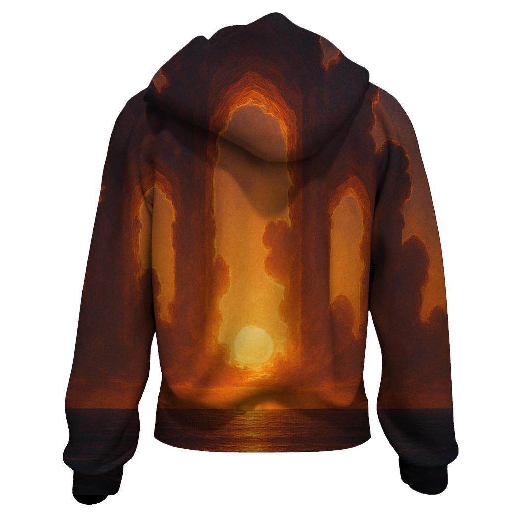 Cathedral Clouds Over The Quiet Sea hoodie trends