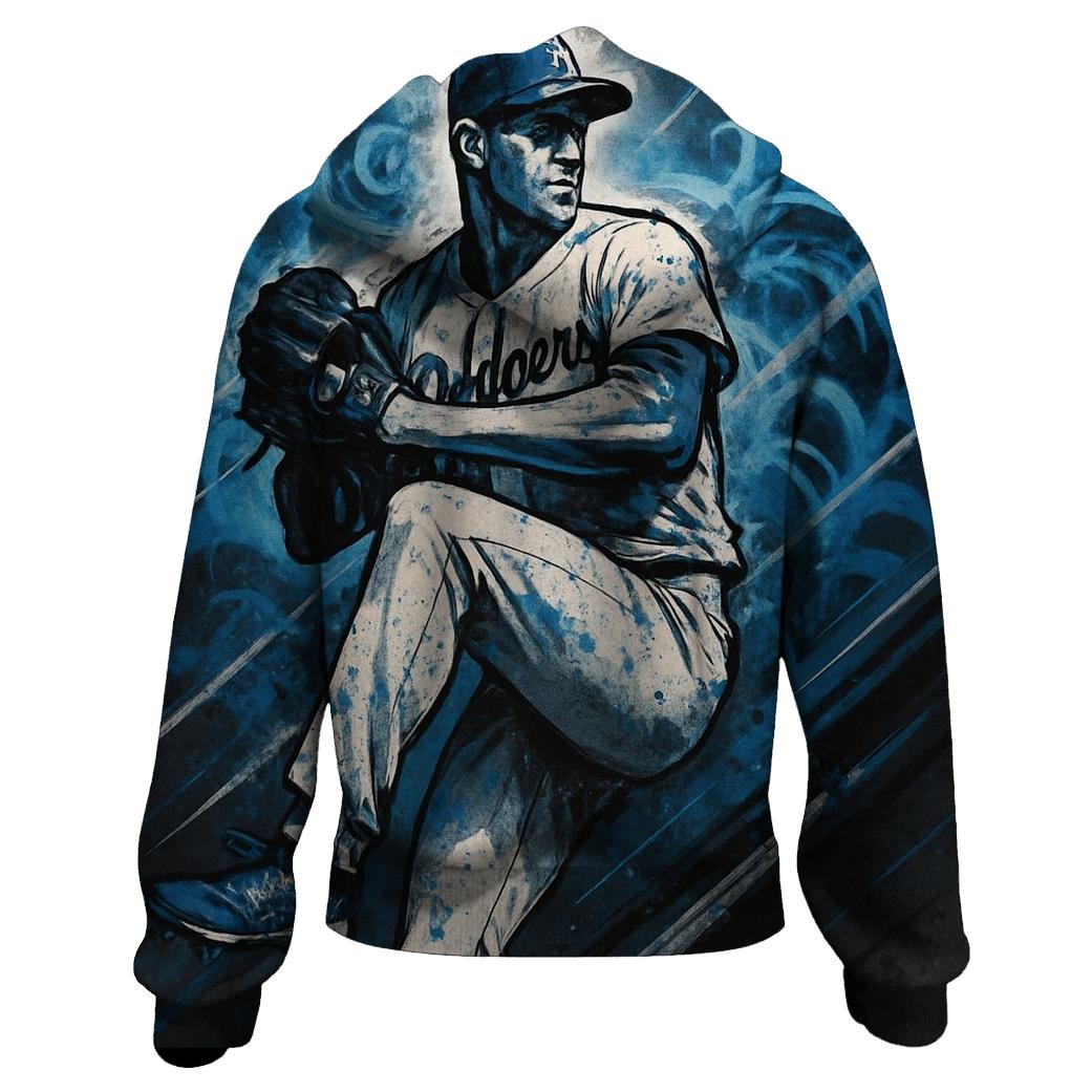 Graffiti Storm Pitcher In Blue Smoke pullover hoodies