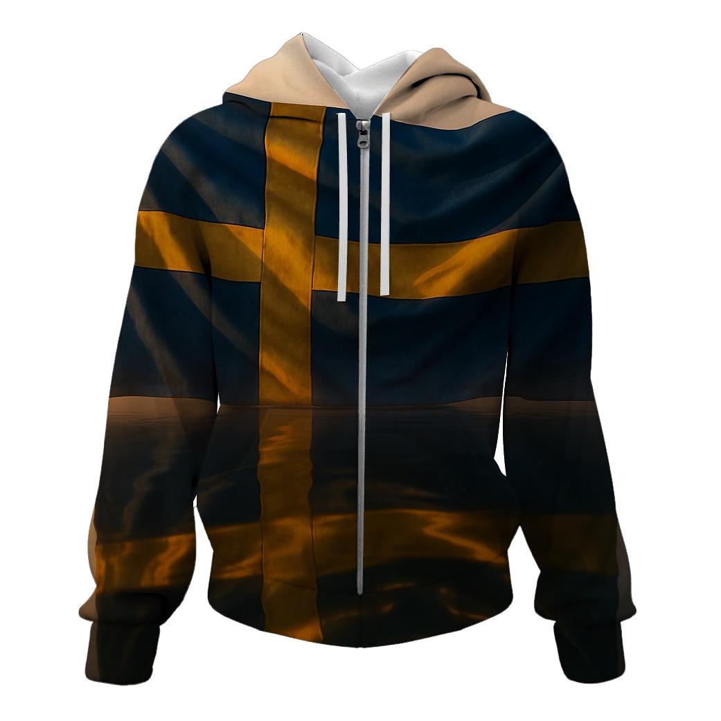 Nordic Sky Mirror Of Sweden custom hoodies