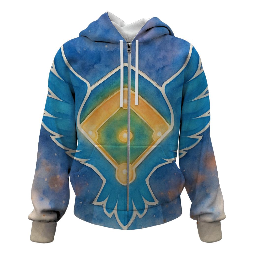 Blue Jays Winged Diamond At Twilight custom hoodies