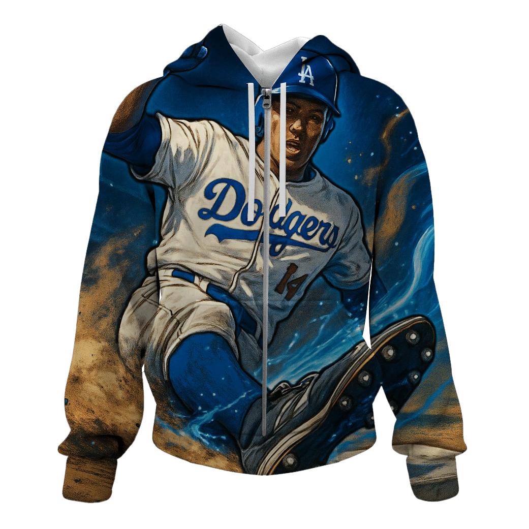 Heroic Slide With Dust Comet Tail hoodie styles