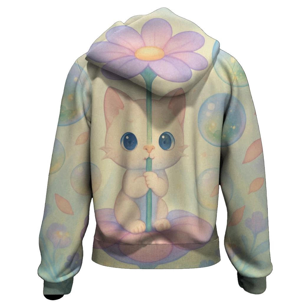 Bubble Garden Cat Carousel hoodies fashion