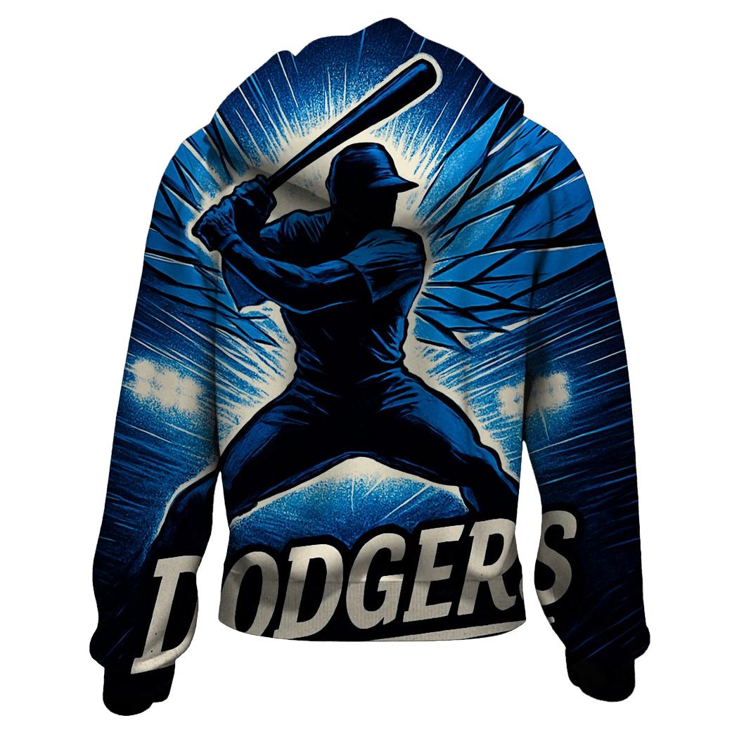 Midnight Batter Silhouette With Winged Speed custom hoodies