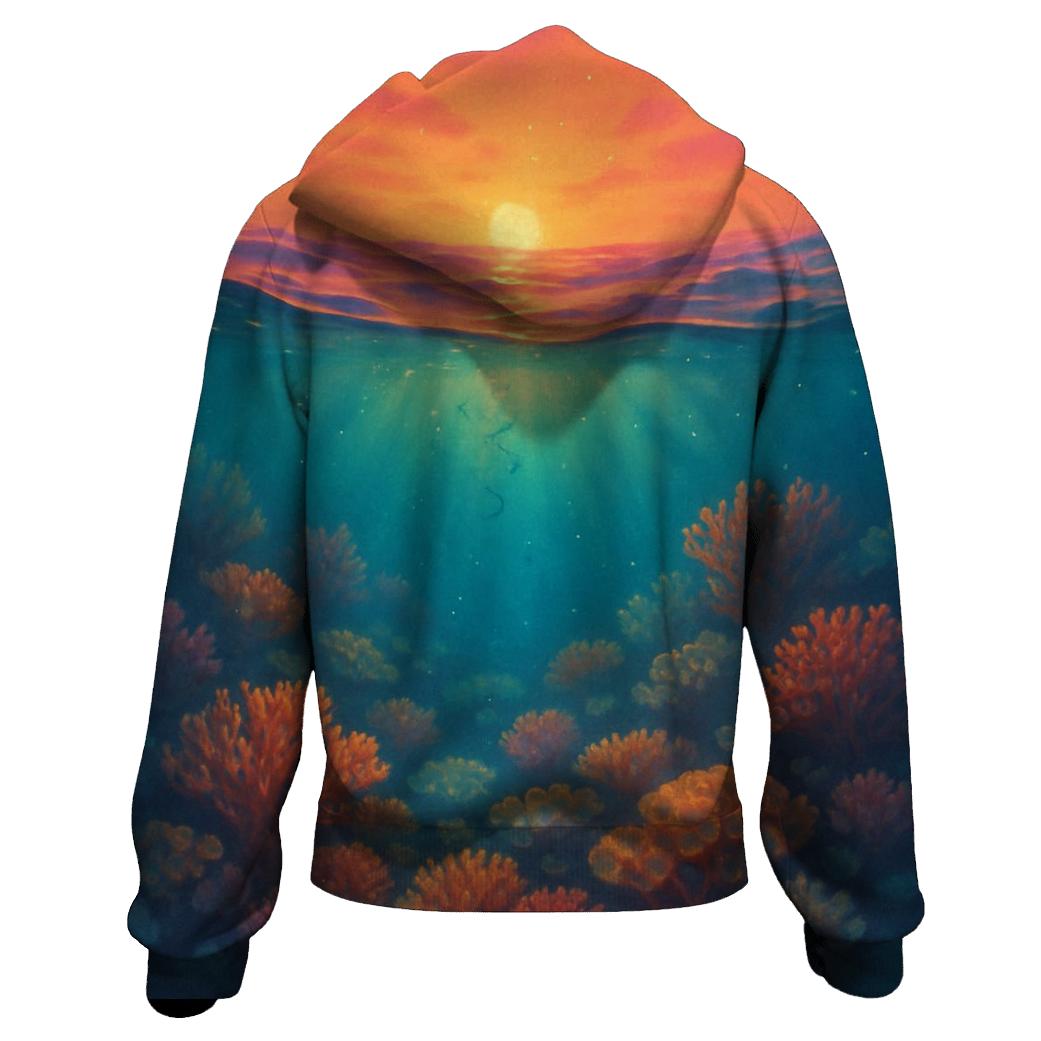 Aurora Reef Sunset Break hoodie designs