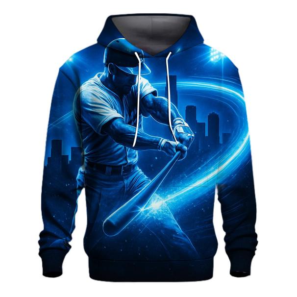 Electric Bat Arc Over Los Angeles printed hoodies