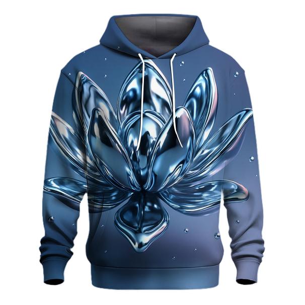 Liquid Chrome Lotus Drift graphic hoodies