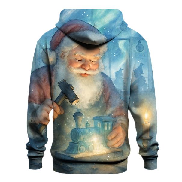 Aurora Workshop Santa zip-up hoodies