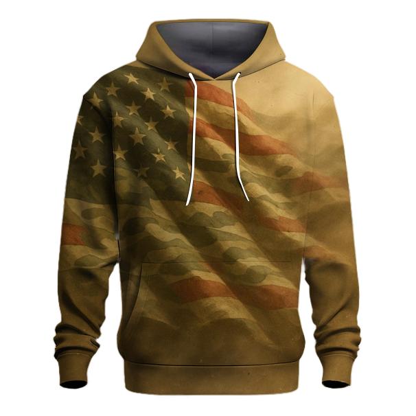 Desert Camo Flag Phantom zip-up hoodies
