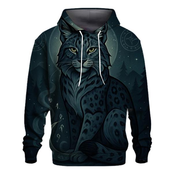 Moonlit Rune Guardian Lynx hoodie styles