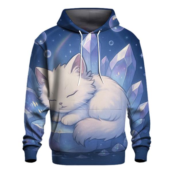 Crystal Cavern Purr Prism printed hoodies