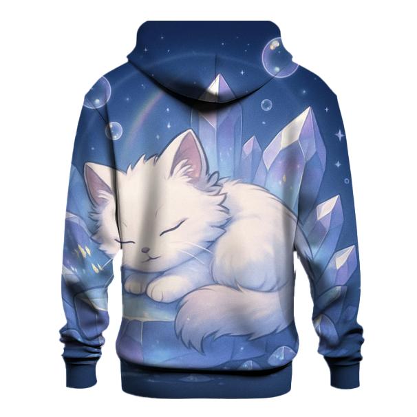 Crystal Cavern Purr Prism printed hoodies