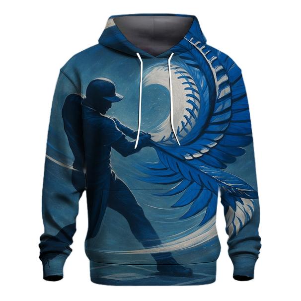 Bat Swing Vortex With Blue Jays Energy hoodies fashion
