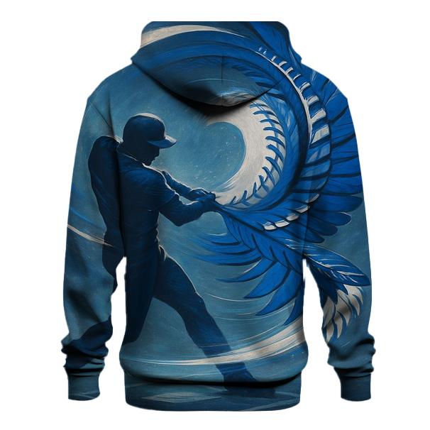 Bat Swing Vortex With Blue Jays Energy hoodies fashion