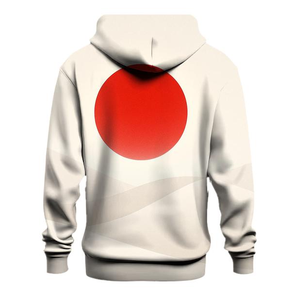 Rising Sun Dunes Of Japan pullover hoodies