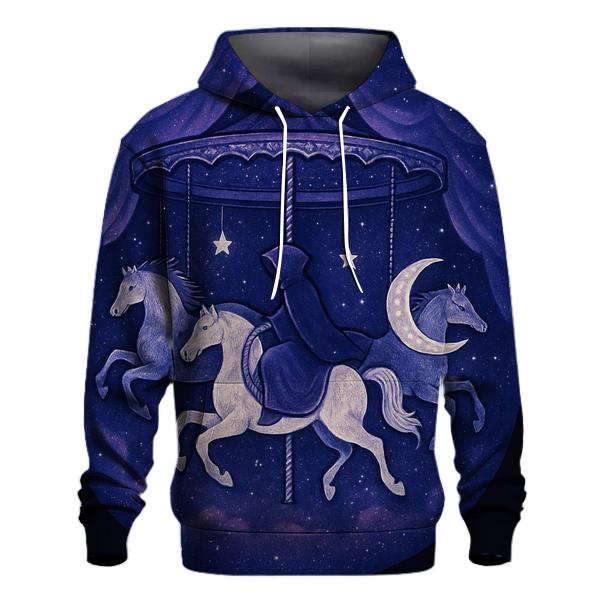 Moon Phase Carousel Rider hoodie designs