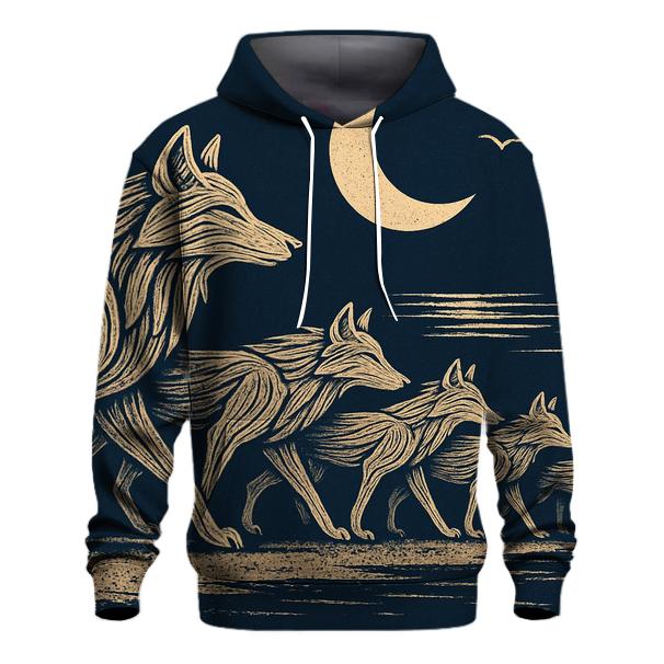 Moonlit Driftwood Pack Trail custom hoodies