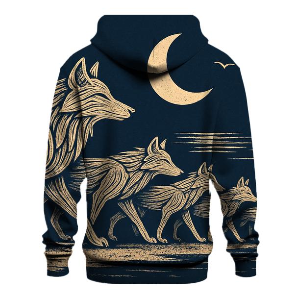 Moonlit Driftwood Pack Trail custom hoodies