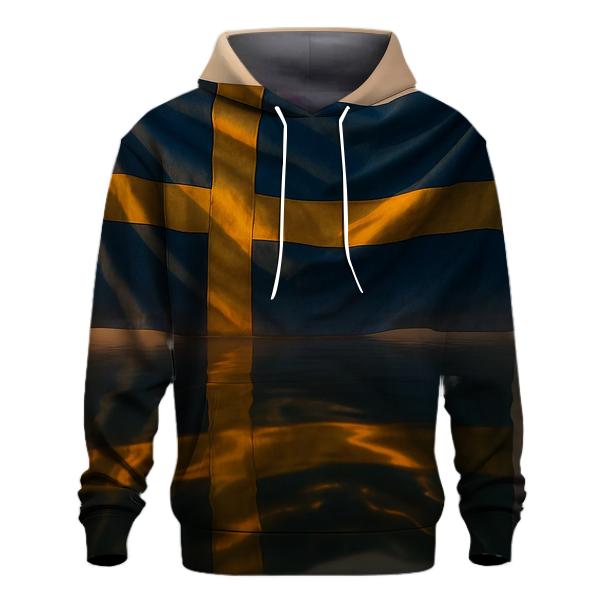 Nordic Sky Mirror Of Sweden premium hoodies