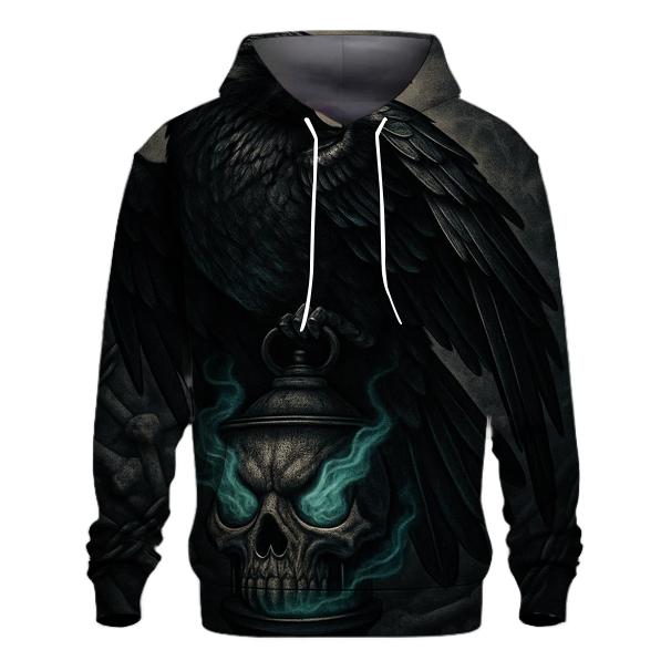 Raven Of The Ossuary Lantern premium hoodies