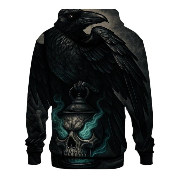 Raven Of The Ossuary Lantern premium hoodies