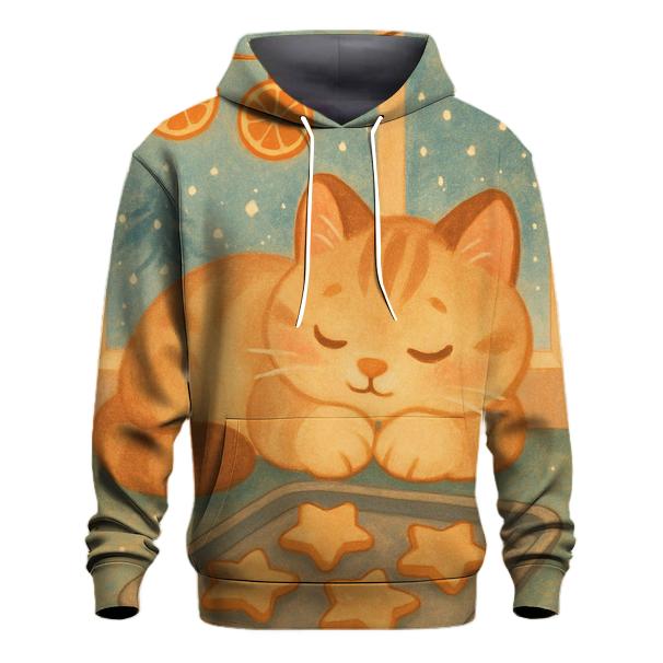 Cozy Bakery Window Biscuit Cat Nap zip-up hoodies