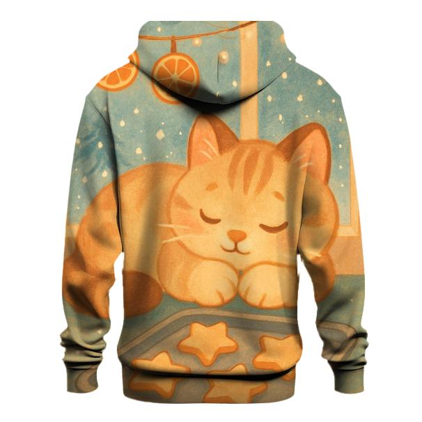Cozy Bakery Window Biscuit Cat Nap zip-up hoodies