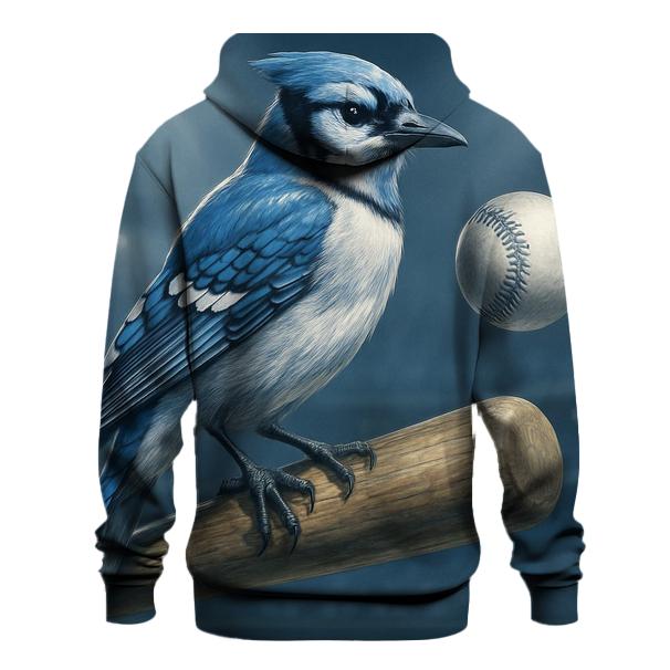 Close Up Perch On Bat Blue Jays Edition custom hoodies