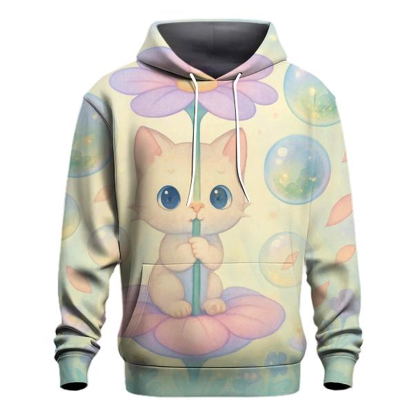 Bubble Garden Cat Carousel premium hoodies