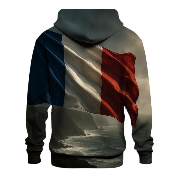 Tricolor Storm Crest Of France embroidered hoodies