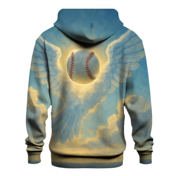 Cloud Wings Fastball In Blue Jays Skies embroidered hoodies