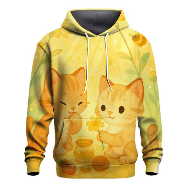 Honey Meadow Pollen Purr Picnic lightweight hoodies