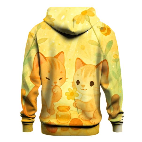 Honey Meadow Pollen Purr Picnic lightweight hoodies