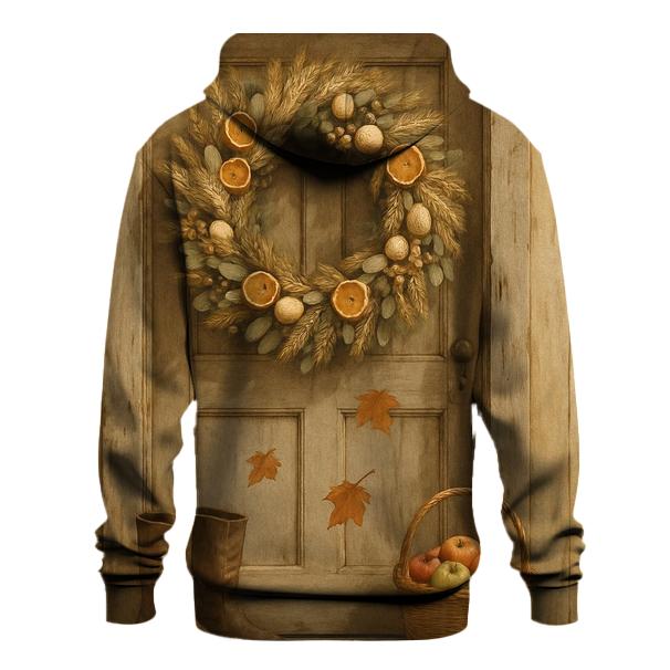 Harvest Wreath Doorway Welcome designer hoodies