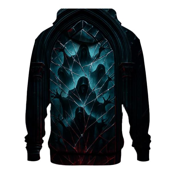 The Infernal Mirror Cathedral lightweight hoodies