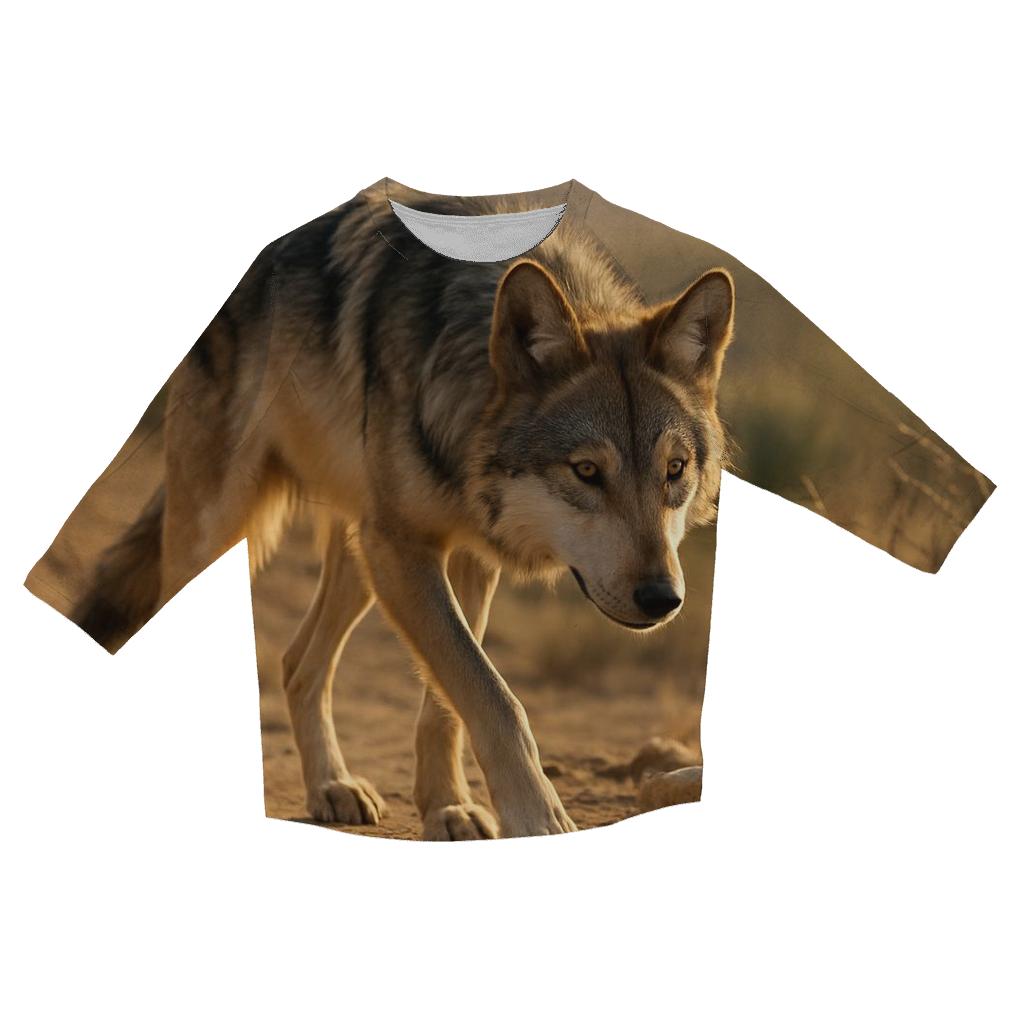 Chaparral Boundary Line At First Heat printed three quarter sleeve shirts